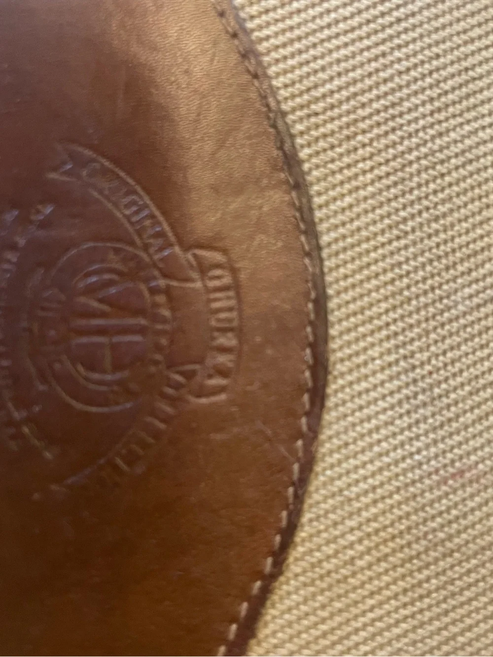 Ghurka Marley Hodgson brown leather